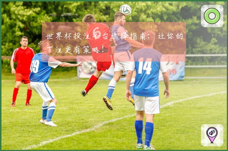 世界杯投注平台选择指南：让你的下注更有策略！