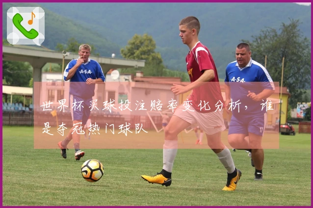 世界杯买球投注赔率变化分析，谁是夺冠热门球队